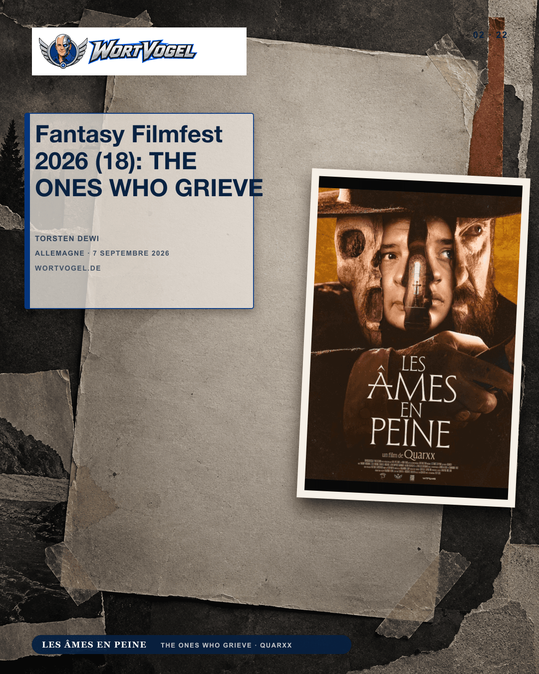 Wortvogel — Fantasy Filmfest 2026 (18): THE ONES WHO GRIEVE
