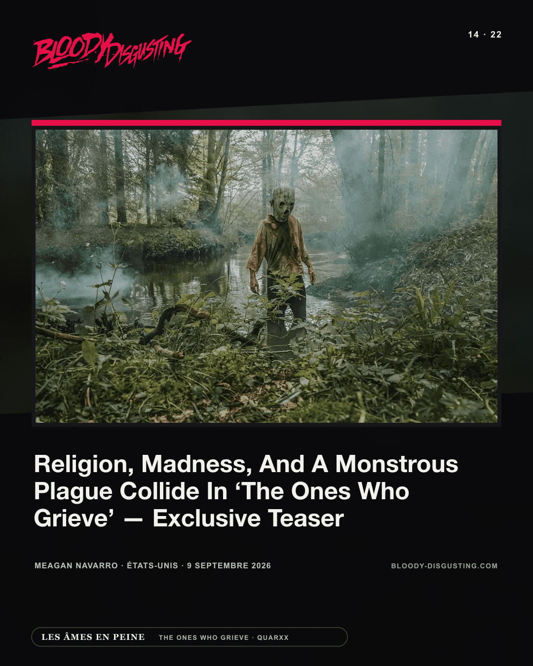 Bloody Disgusting — Religion, Madness, And A Monstrous Plague Collide In ‘The Ones Who Grieve’ — Exclusive Teaser