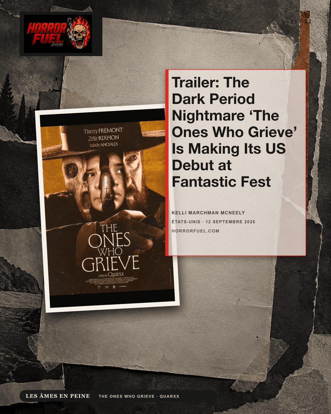 HorrorFuel — Trailer: The Dark Period Nightmare ‘The Ones Who Grieve’ Is Making Its US Debut at Fantastic Fest
